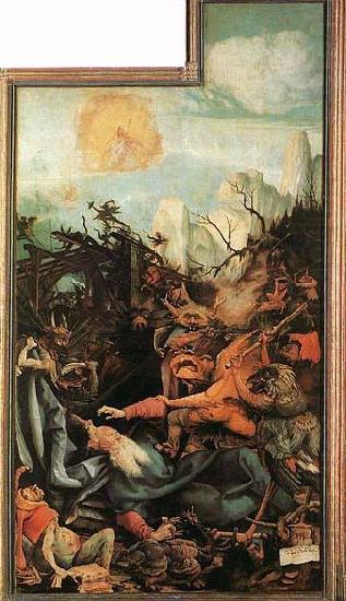 The Temptation of St Anthony, Matthias Grunewald